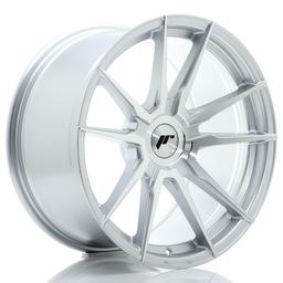 JR Wheels JR21 aluminiumsfælg i Sølv, 18"