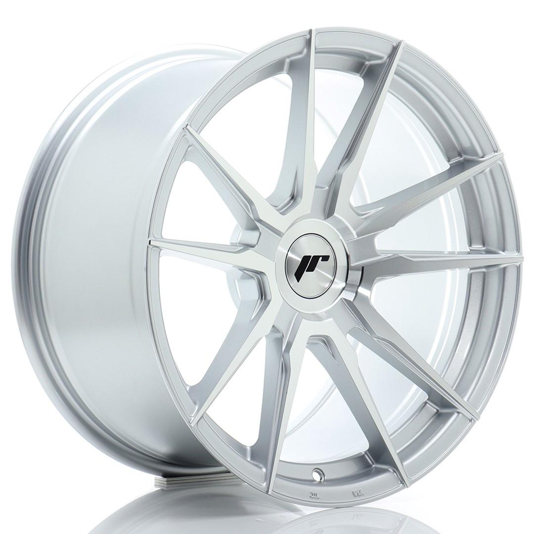 JR Wheels JR21 aluminiumfälg i Silver, 18"