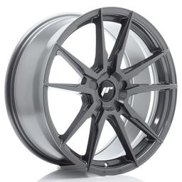 JR Wheels JR21 aluminiumsfelg i Grå, 19"
