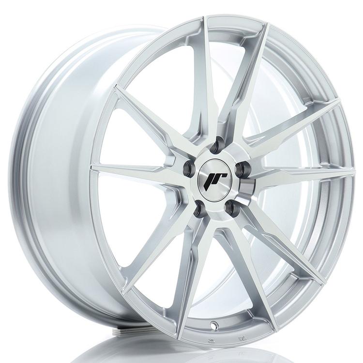 JR Wheels JR21 alumiinivanne, Hopea, 19"