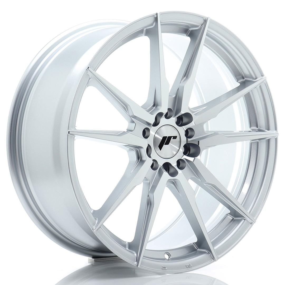 JR Wheels JR21 alumiinivanne, Hopea, 19"