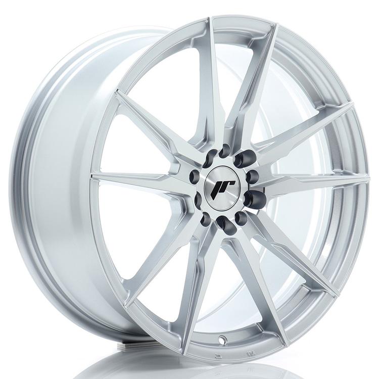 JR Wheels JR21 alumiinivanne, Hopea, 19"