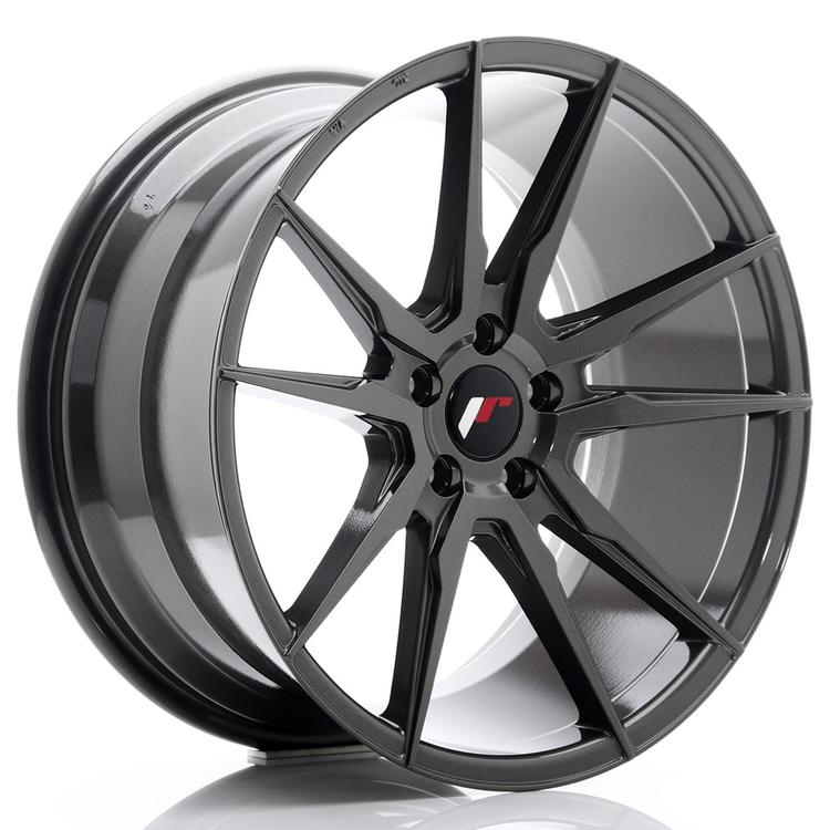 JR Wheels JR21 alumiinivanne, Harmaa, 19"