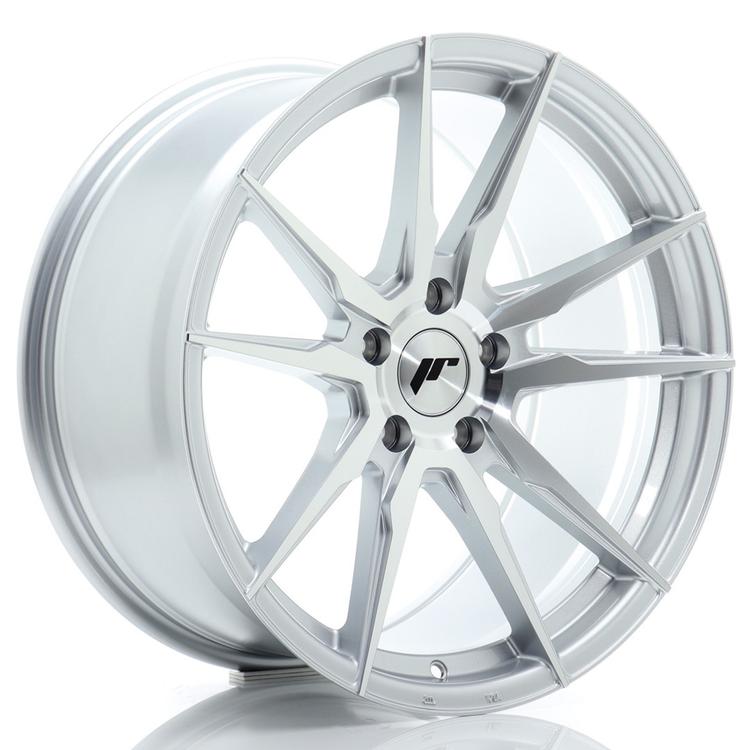 JR Wheels JR21 alumiinivanne, Hopea, 19"