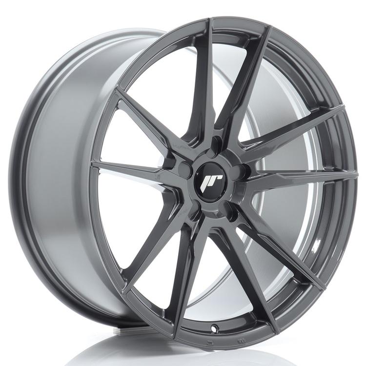 JR Wheels JR21 aluminiumfälg i Grå, 20"