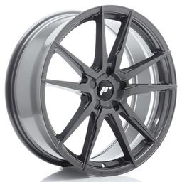 JR Wheels JR21 aluminiumsfelg i Grå, 20"