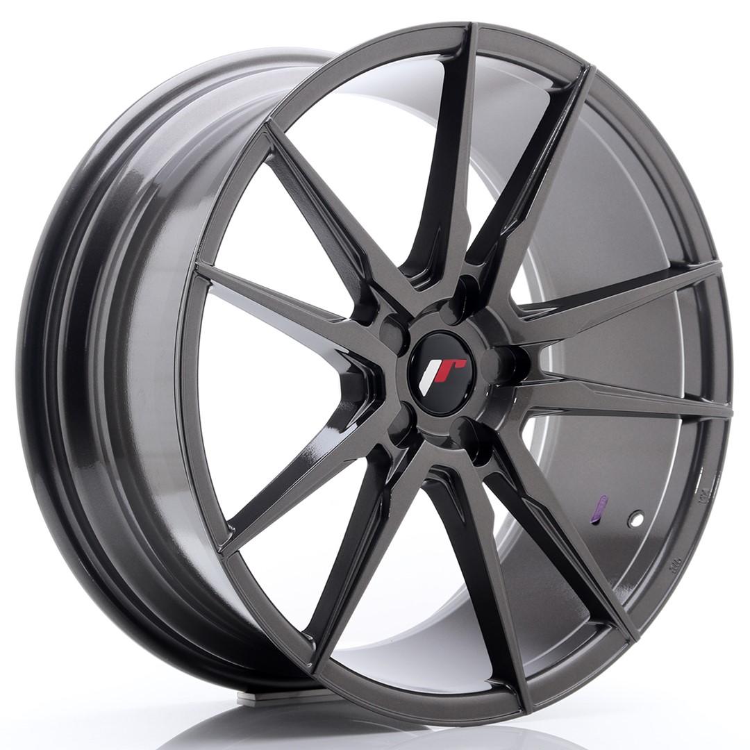 JR Wheels JR21 aluminiumsfælg i Grå, 20"