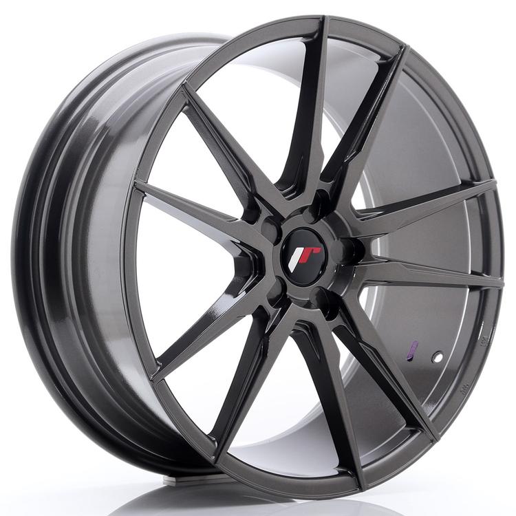 JR Wheels JR21 alumiinivanne, Harmaa, 20"