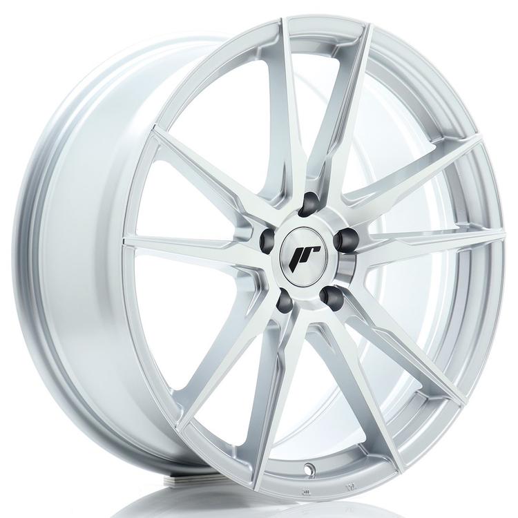 JR Wheels JR21 alumiinivanne, Hopea, 20"