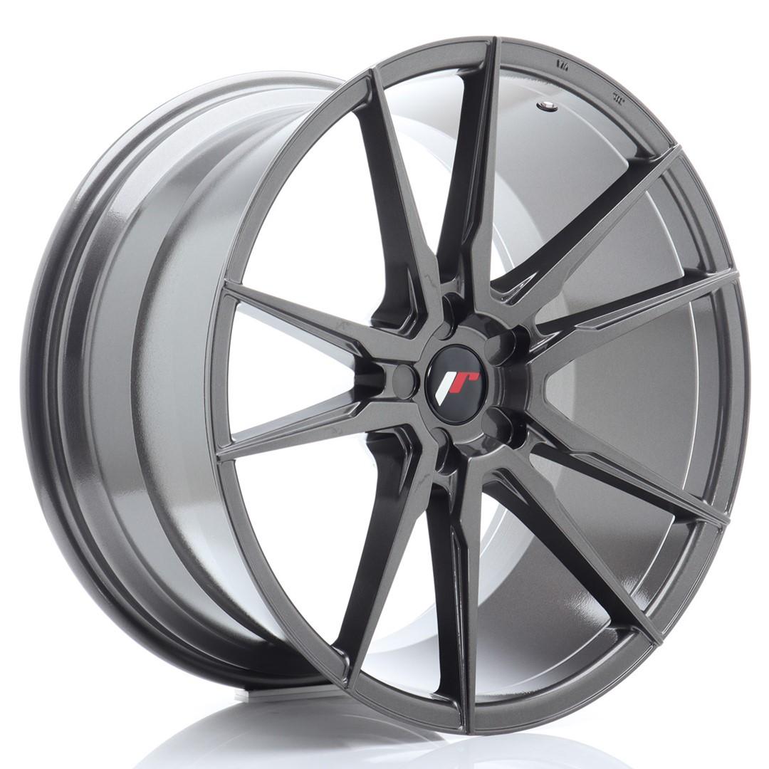 JR Wheels JR21 alumiinivanne, Harmaa, 21"
