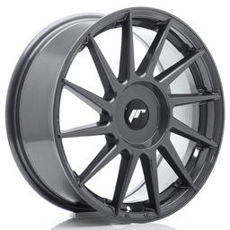 JR Wheels JR22 aluminiumsfælg i Grå, 17"