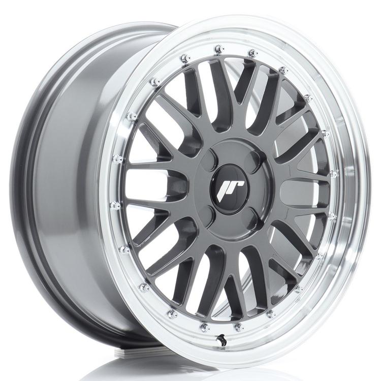 JR Wheels JR23 alumiinivanne, Harmaa, 17"