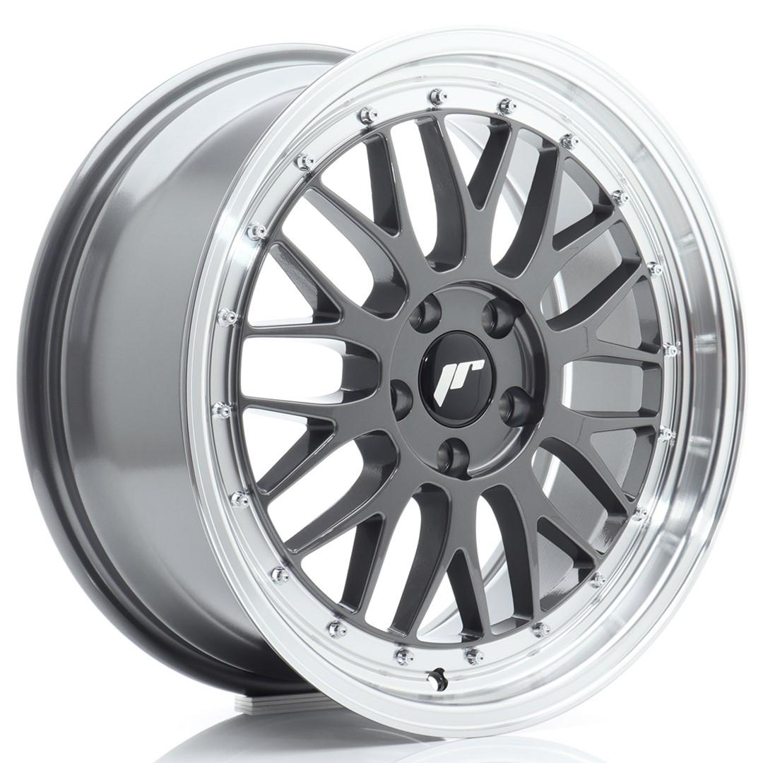 JR Wheels JR23 alumiinivanne, Harmaa, 18"