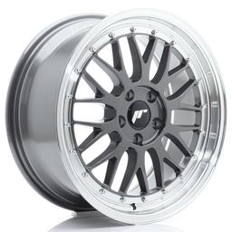 JR Wheels JR23 alumiinivanne, Harmaa, 18"