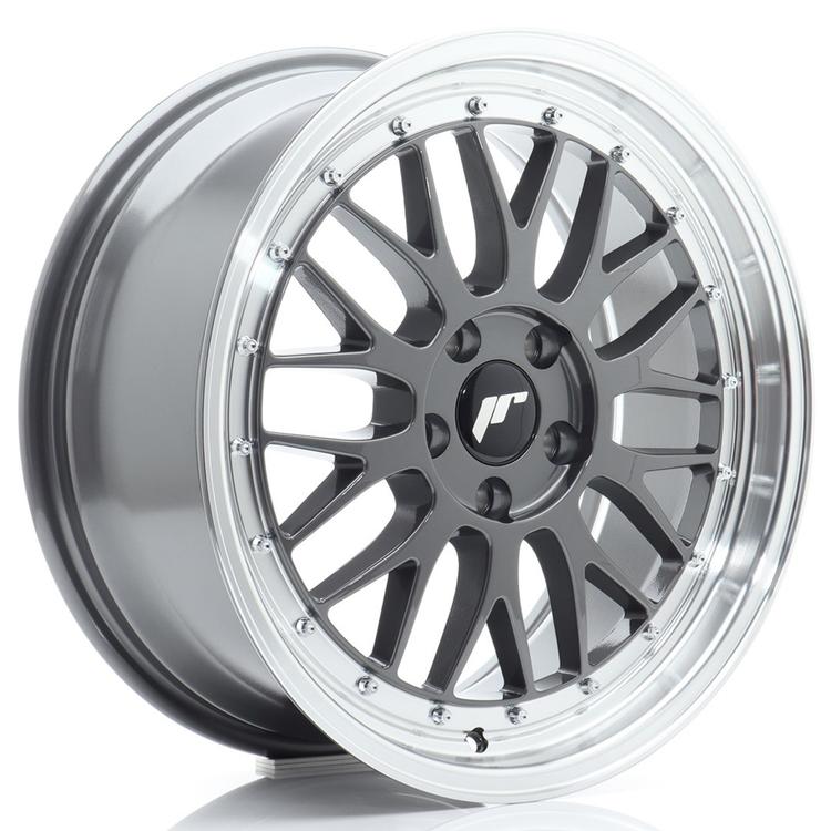 JR Wheels JR23 alumiinivanne, Harmaa, 18"
