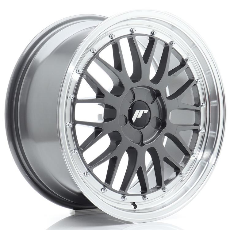 JR Wheels JR23 alumiinivanne, Harmaa, 18"