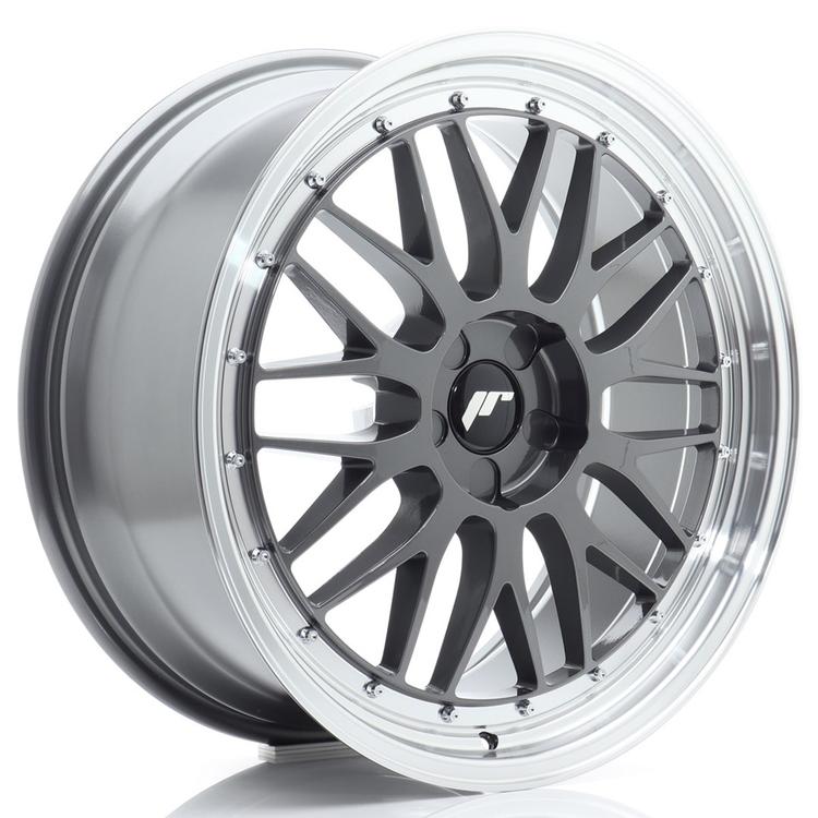 JR Wheels JR23 alumiinivanne, Harmaa, 20"