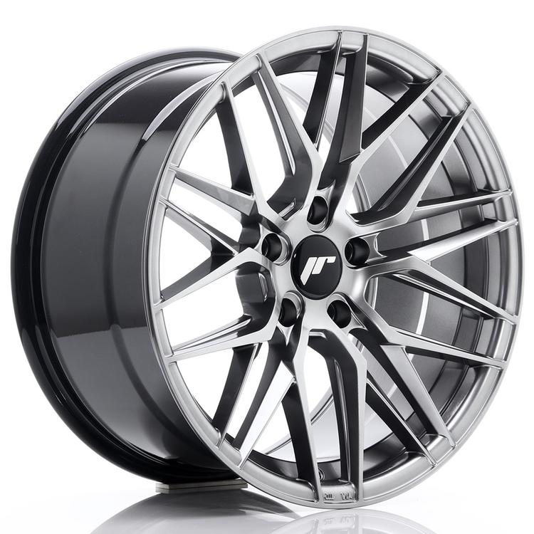 JR Wheels JR28 alumiinivanne, Harmaa, 18"
