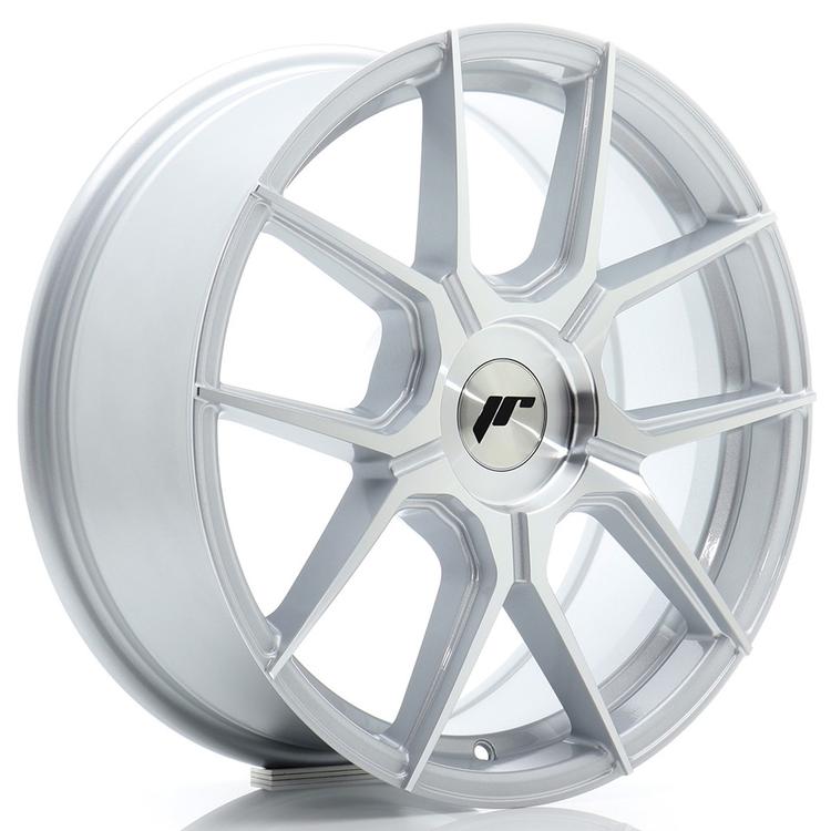 JR Wheels JR30 aluminiumfälg i Silver, 17"