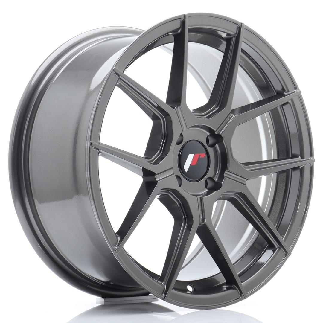 JR Wheels JR30 aluminiumfälg i Grå, 17"