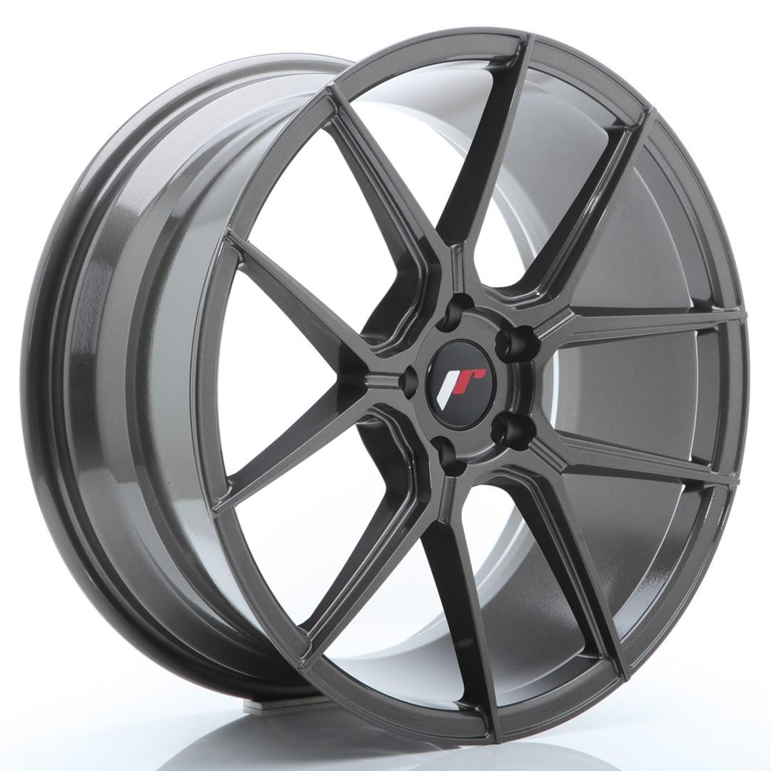 JR Wheels JR30 alumiinivanne, Harmaa, 19"