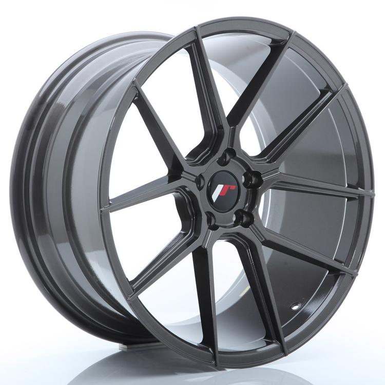 JR Wheels JR30 alumiinivanne, Harmaa, 20"