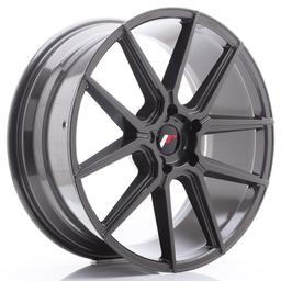 JR Wheels JR30 alumiinivanne, Harmaa, 21"