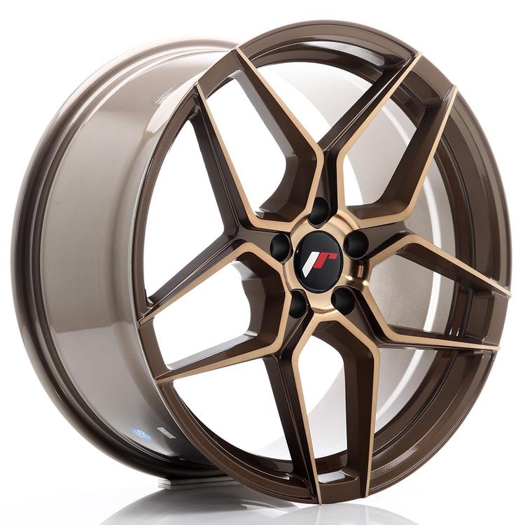 JR Wheels JR34 aluminiumfälg i Brons, 19"