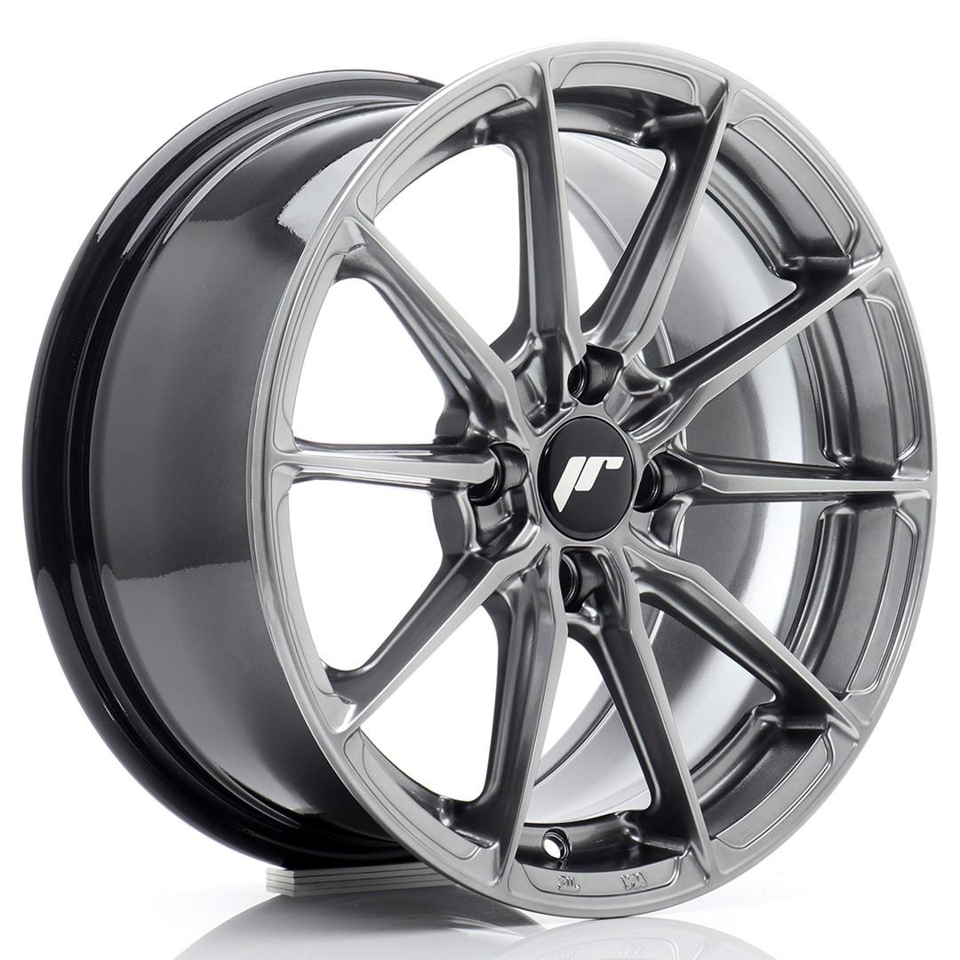 JR Wheels JR37 aluminiumfälg i Grå, 15"