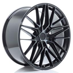 JR Wheels JR38 alumiinivanne, Musta, 22"