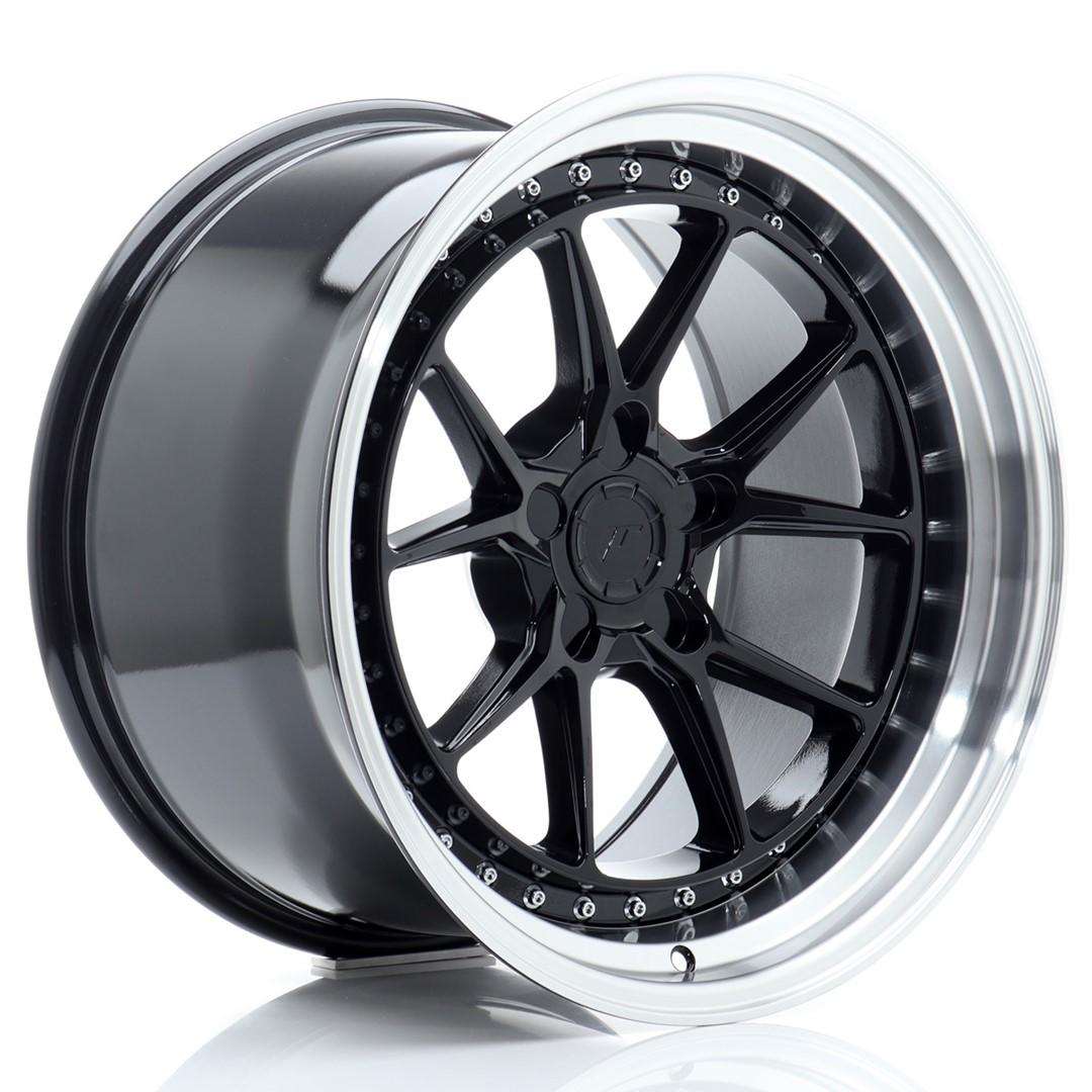 JR Wheels JR39 alumiinivanne, Musta, 18"