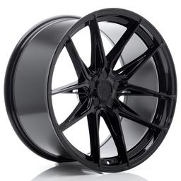 JR Wheels JR44 alumiinivanne, Musta, 20"
