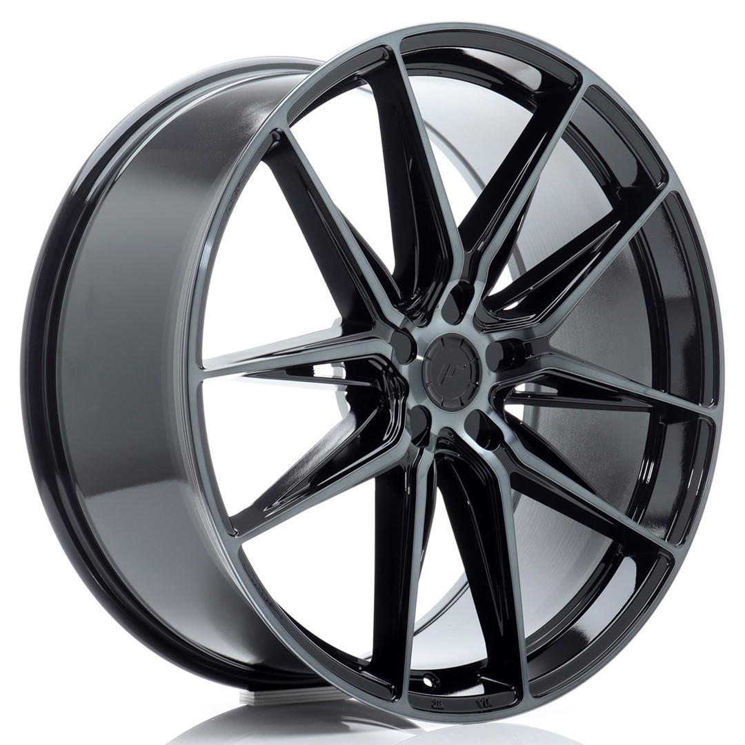JR Wheels JR44 alumiinivanne, Musta, 22"