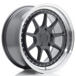 JR Wheels JR47 alumiinivanne, Harmaa, 18"