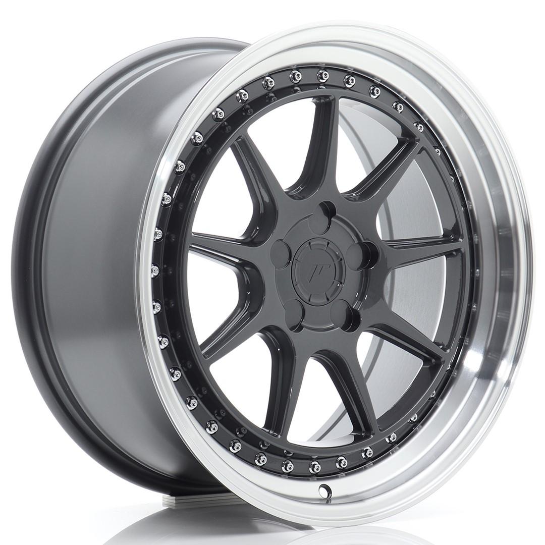 JR Wheels JR47 aluminiumfälg i Grå, 18"