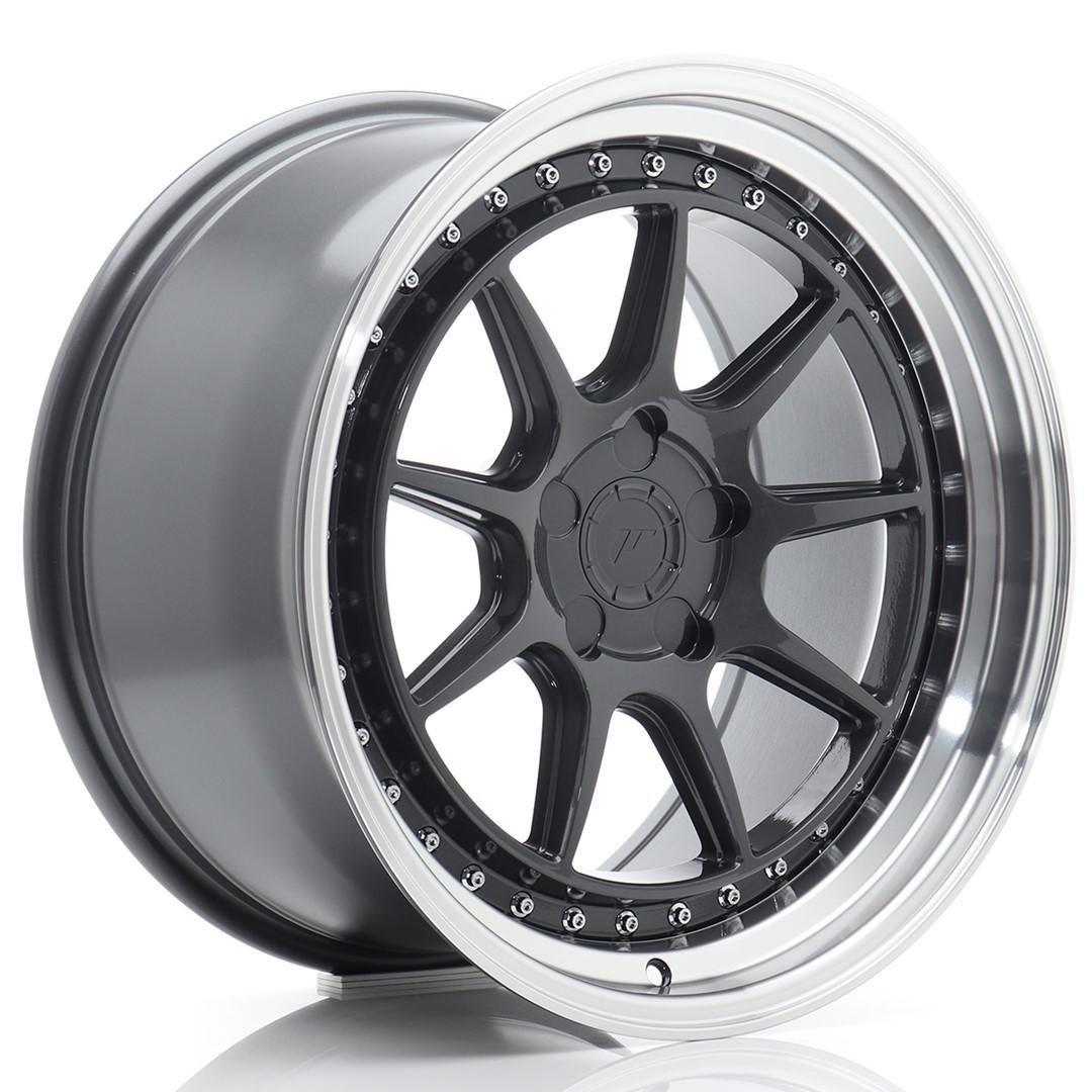 JR Wheels JR47 alumiinivanne, Harmaa, 18"