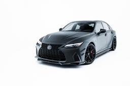 JR Wheels JR50 Black alloy wheel mounted on car in an atmospheric setting