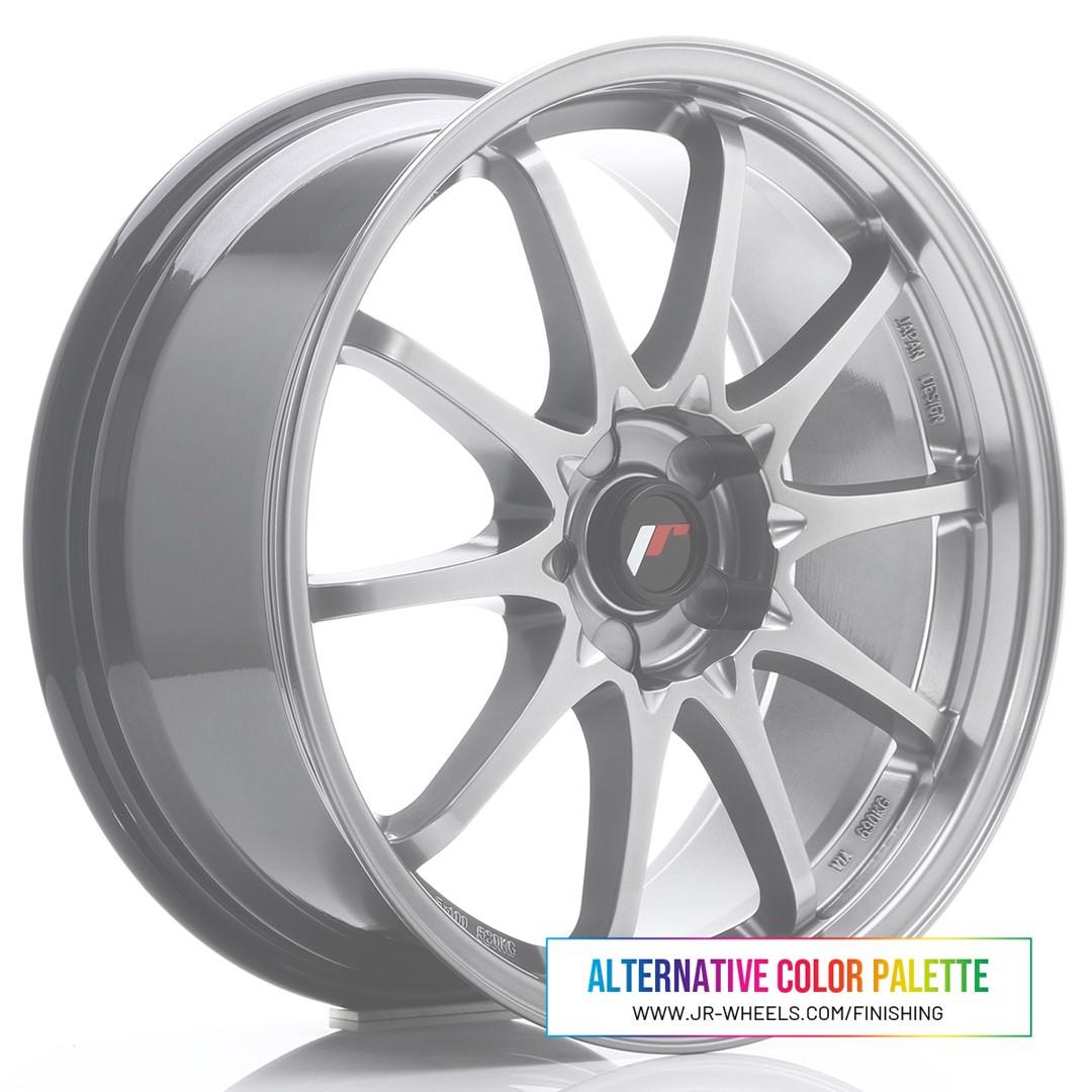 JR Wheels JR5 alloy wheel in Black, 18"
