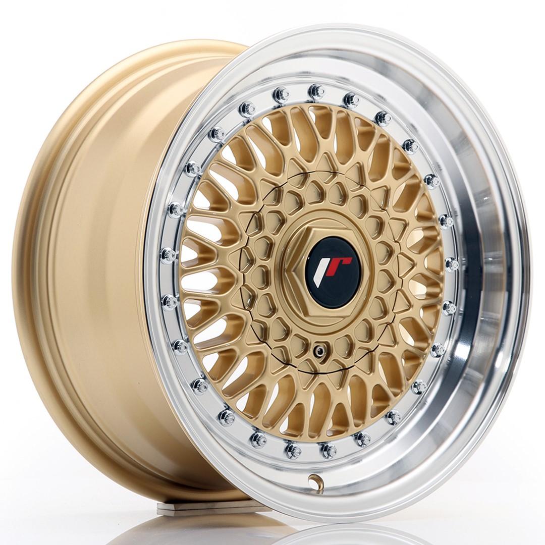 JR Wheels JR9 aluminiumsfelg i Gull, 15"