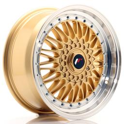 JR Wheels JR9 aluminiumsfelg i Gull, 17"