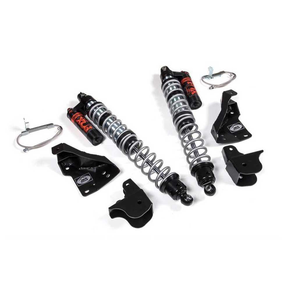 Bakre nitro coilovers FOX med konverteringssats JKS med behållare DSC höjning 2-5 tum för Jeep Wrangler JL 2-dörrars 2018- och Jeep Wrangler JL 4-dörrars 2018-