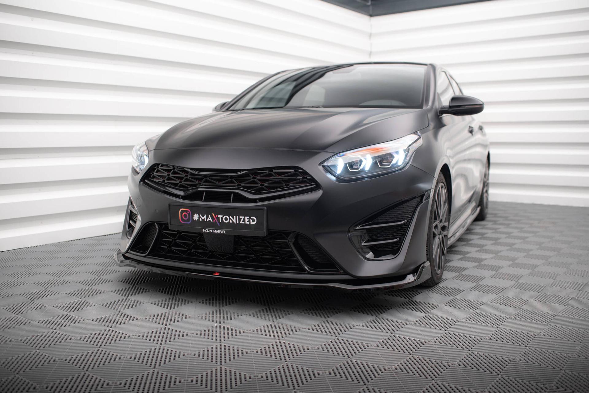 Maxton Design Frontspoiler V.1 KIA Proceed GT MK3 Facelift / Ceed GT / GT - Line MK1 Facelift
