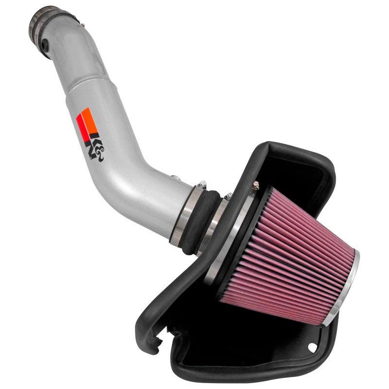 K&N luftintagssystem silver Jeep Grand Cherokee och Dodge Durango 3.6L V6 2016–> 77-1572KS