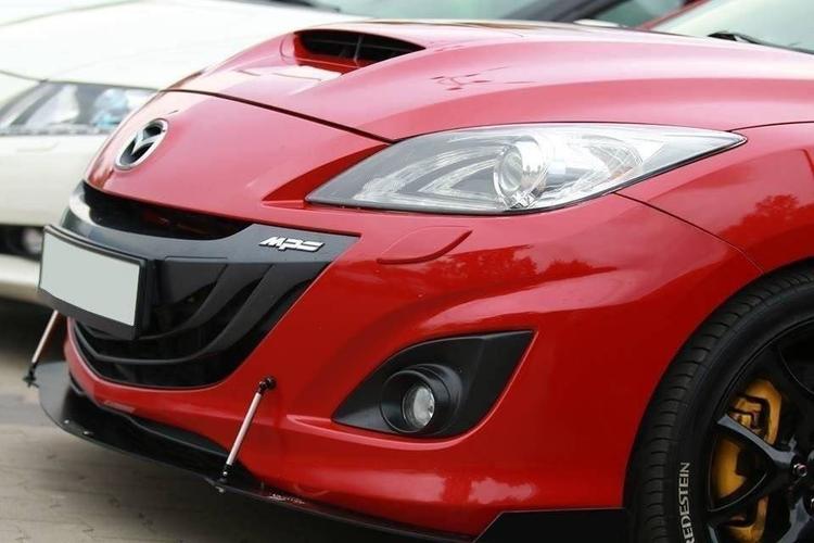 Maxton Design Frontspoiler Racing Mazda 3 MK2 MPS