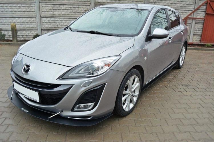 Maxton Design Sideskjørt Racing Mazda 3 MK2 Sport (preface)