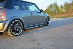 Maxton Design Sideskjørt Racing Mini R53 Cooper S JCW