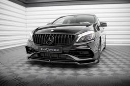 Maxton Design Frontspoiler V.1 Mercedes-benz A-klass Amg-line W176 Facelift