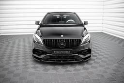 Maxton Design Frontspoiler V.2 Mercedes-benz A-klass Amg-line W176 Facelift