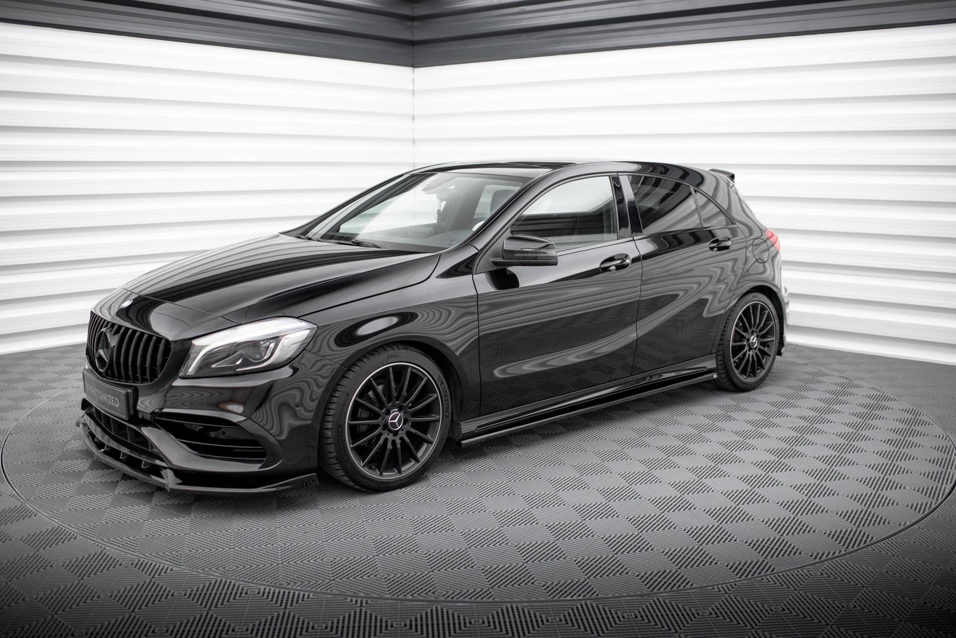 Maxton Design Sidokjolar Mercedes-benz A-klass Amg-line W176 Facelif