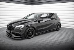 Maxton Design Sidokjolar Mercedes-benz A-klass Amg-line W176 Facelif